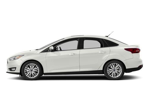White Platinum Metallic Tri-Coat 2017 Ford Focus Titanium