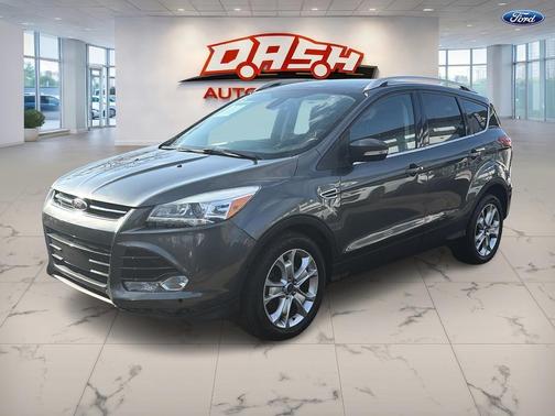 Deep Impact Blue 2016 Ford Escape Titanium