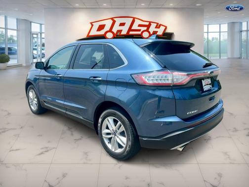 Blue Metallic 2018 Ford Edge SEL