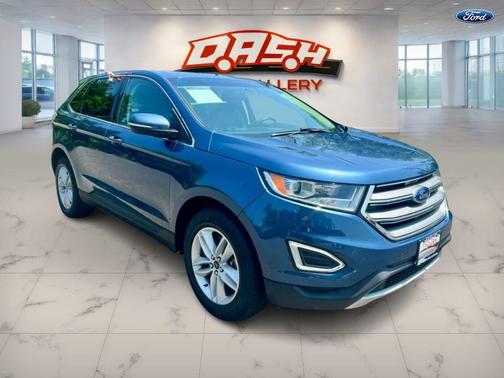 Blue Metallic 2018 Ford Edge SEL