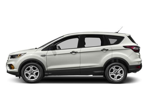 White Platinum Metallic Tri-Coat 2017 Ford Escape SE