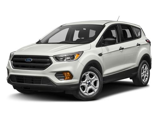 White Platinum Metallic Tri-Coat 2017 Ford Escape SE