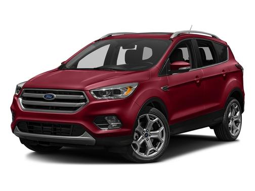 Ruby Red Metallic Tinted Clearcoat 2017 Ford Escape Titanium