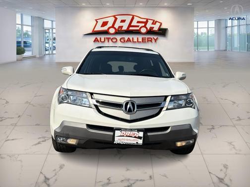 Aspen White Pearl 2008 Acura MDX Technology