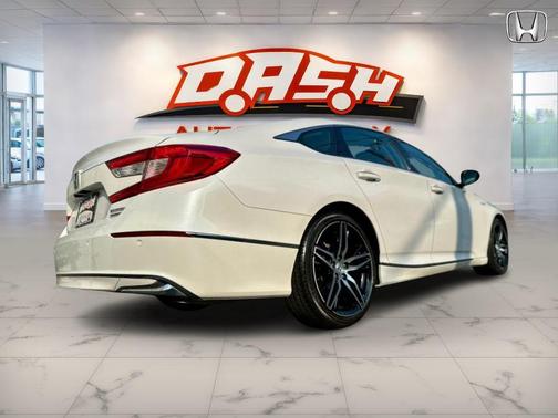 Platinum White Pearl 2021 Honda Accord Hybrid Touring