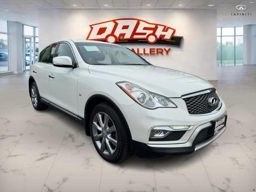Majestic White 2017 INFINITI QX50 Base