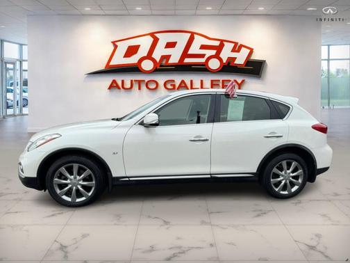 Majestic White 2017 INFINITI QX50 Base
