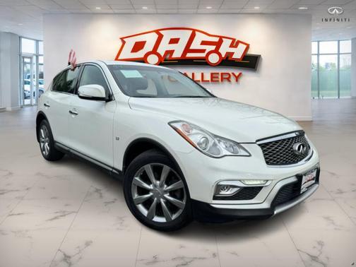 Majestic White 2017 INFINITI QX50 Base