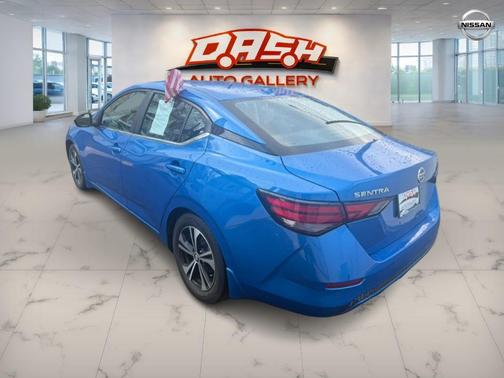 Electric Blue Metallic 2021 Nissan Sentra SV