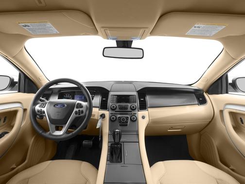 White 2017 Ford Taurus SEL