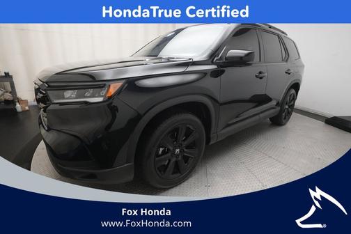 Crystal Black Pearl 2025 Honda Pilot