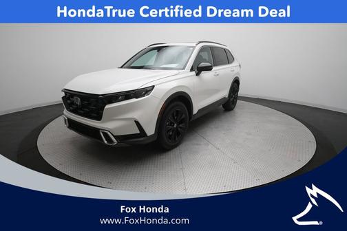 Platinum White Pearl 2025 Honda CR-V Hybrid