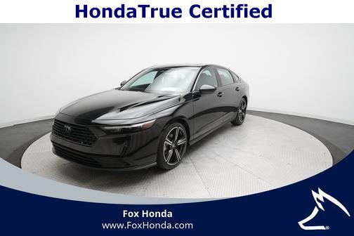 Crystal Black Pearl 2024 Honda Accord Hybrid Sedan