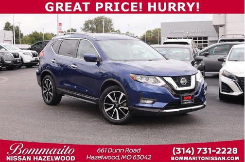 Caspian Blue Metallic 2020 Nissan Rogue SL