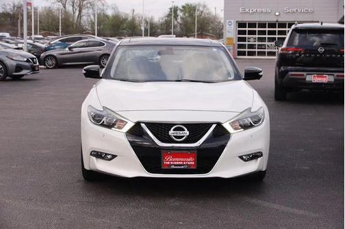 Pearl White 2018 Nissan Maxima 3.5 Platinum