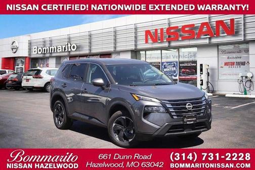 Gun Metallic 2025 Nissan Rogue SV