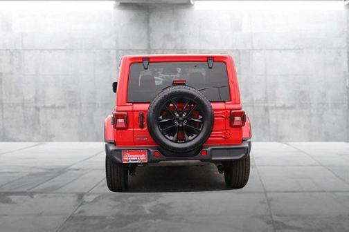 Firecracker Red Clearcoat 2025 Jeep Wrangler 4xe Sahara