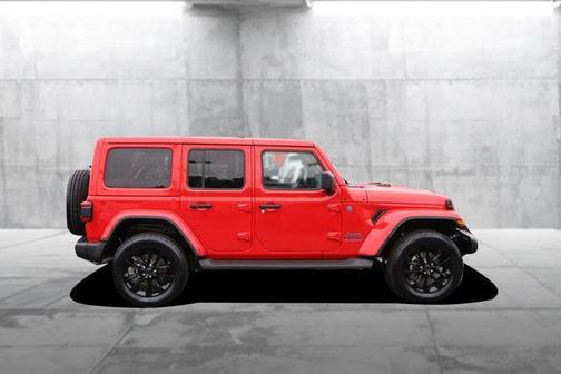 Firecracker Red Clearcoat 2025 Jeep Wrangler 4xe Sahara