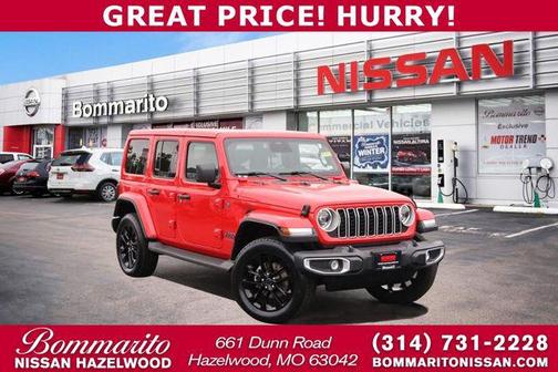 Firecracker Red Clearcoat 2025 Jeep Wrangler 4xe Sahara