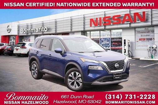 Caspian Blue Metallic 2023 Nissan Rogue SV