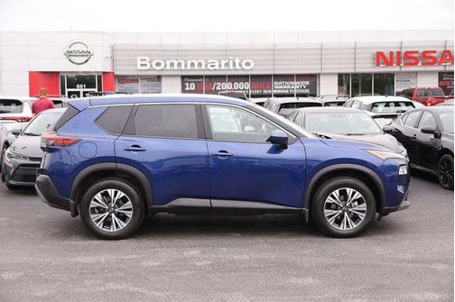 Caspian Blue Metallic 2023 Nissan Rogue SV