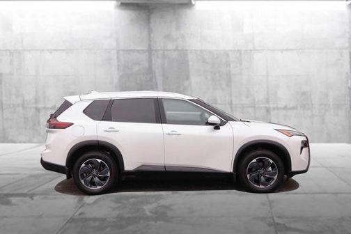 White Pearl 2025 Nissan Rogue SV