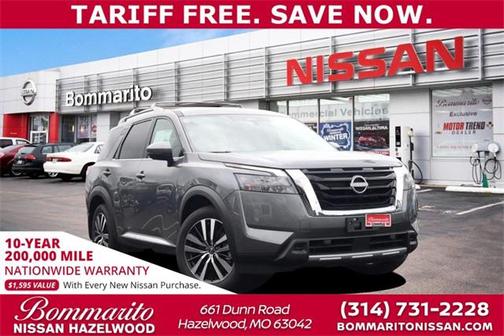 2025 Nissan Pathfinder Platinum 4WD