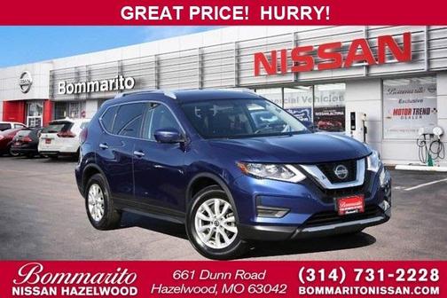 Caspian Blue 2018 Nissan Rogue SV