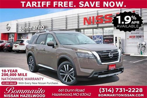 2025 Nissan Pathfinder Platinum 4WD