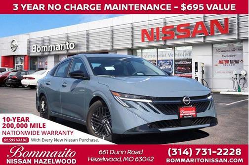 Gray Metallic 2026 Nissan Sentra SV