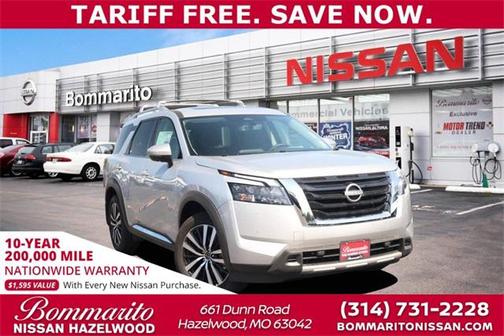 2025 Nissan Pathfinder Platinum 4WD