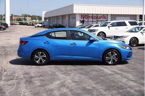 Electric Blue Metallic 2023 Nissan Sentra SV