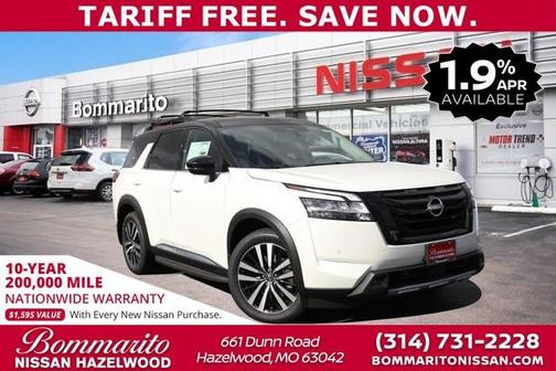 2025 Nissan Pathfinder Platinum 4WD
