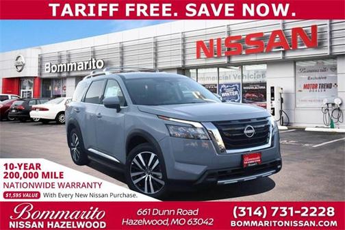 2025 Nissan Pathfinder Platinum 4WD