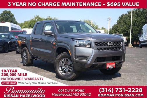 Gun Metallic 2026 Nissan Frontier SV