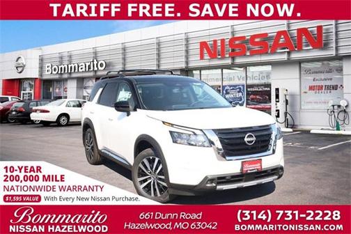 2025 Nissan Pathfinder Platinum 4WD