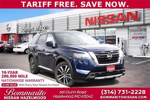 2025 Nissan Pathfinder Platinum 4WD