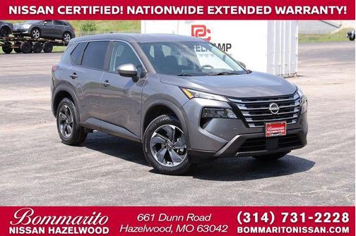 Gun Metallic 2025 Nissan Rogue SV