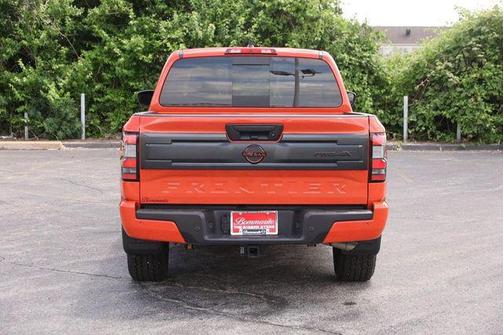 Orange 2025 Nissan Frontier PRO-4X