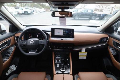 White Pearl 2026 Nissan Rogue Platinum