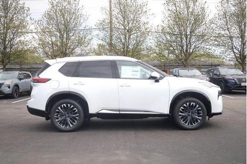 White Pearl 2026 Nissan Rogue Platinum