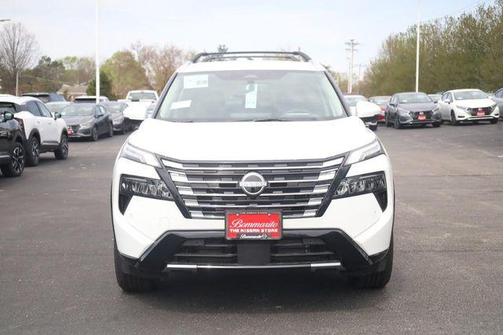 White Pearl 2026 Nissan Rogue Platinum