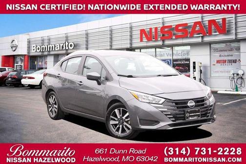 Gun Metallic 2025 Nissan Versa 1.6 SV