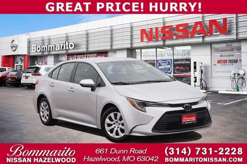 Classic Silver Metallic 2024 Toyota Corolla LE
