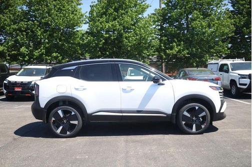 White 2026 Nissan Kicks SR