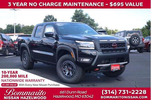 Super Black 2026 Nissan Frontier PRO-4X