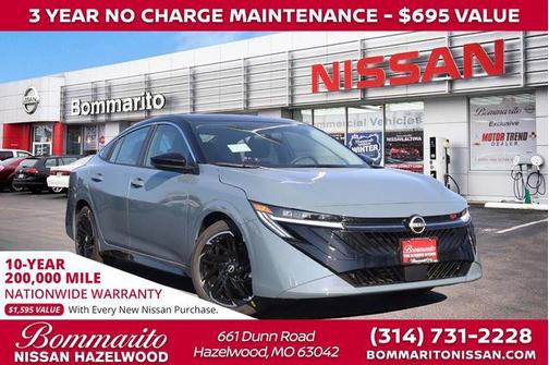 Gray 2026 Nissan Sentra SR