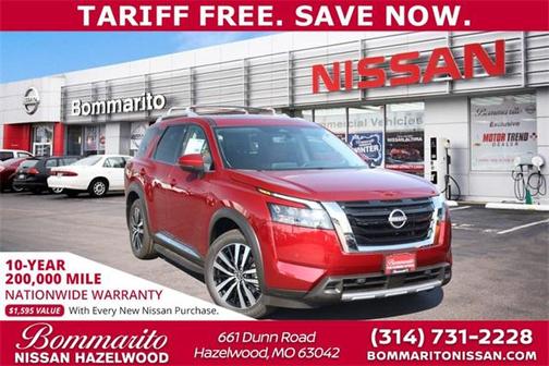 2025 Nissan Pathfinder Platinum 4WD