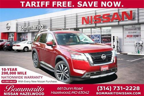 2025 Nissan Pathfinder Platinum 4WD