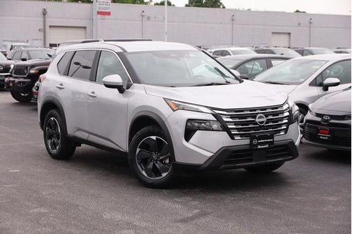 Brilliant Silver Metallic 2025 Nissan Rogue SV